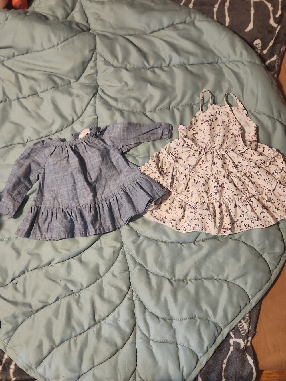 Cat & Jack Blue Chambray Baby Top